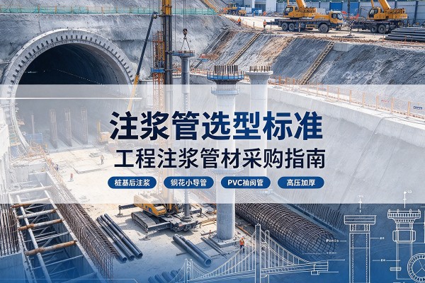 朔州注浆管选型标准