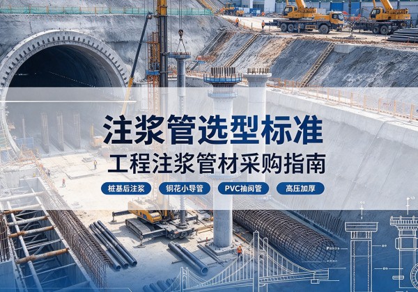 朔州注浆管选型标准